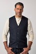 Weste FLEXNAMIC®, Tweed, Herringbone, Strickrücken, bis 8 XL
