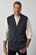 Sweatweste, Revers, Knopfleiste, Brusttasche, bis 8 XL