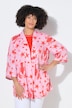 Kimono, hummer-mønster, åpen jakke, 3/4-ermer