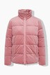 Cord-Steppjacke, Stehkragen, Reißverschlusstaschen