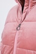 Cord-Steppjacke, Stehkragen, Reißverschlusstaschen