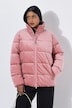 Cord-Steppjacke, Stehkragen, Reißverschlusstaschen