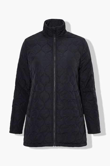 HYPRAR Steppjacke, wasserabweisend, A-Linie, Stehkragen