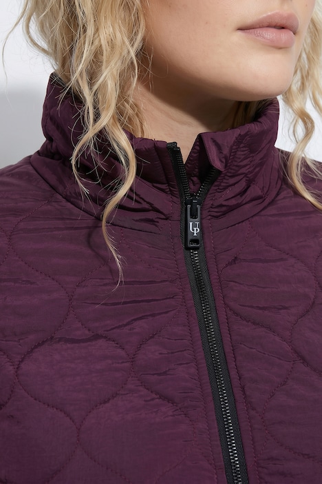 HYPRAR Steppjacke, wasserabweisend, A-Linie, Stehkragen