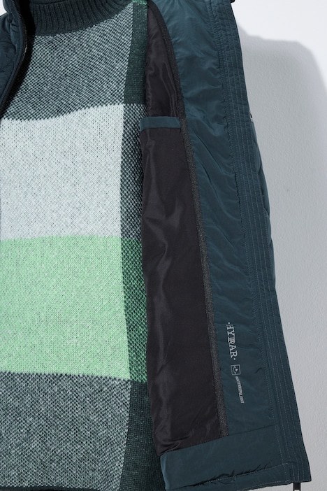 HYPRAR Steppjacke, wasserabweisend, A-Linie, Stehkragen