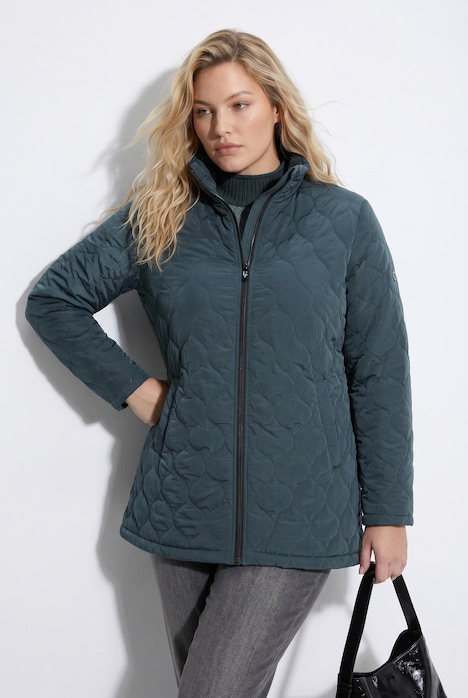 HYPRAR Steppjacke, wasserabweisend, A-Linie, Stehkragen