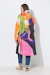 Functionele regencape, unisex, print, capuchon