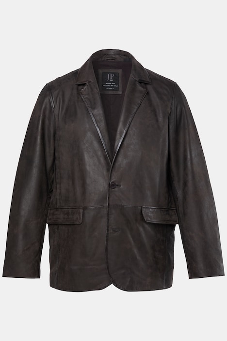 Lederblazer, Leder, Lammnappa, 2-Knopf, bis 7 XL