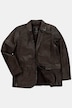 Lederblazer, Leder, Lammnappa, 2-Knopf, bis 7 XL