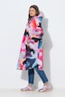 Functionele regencape, unisex, print, capuchon