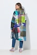 Functionele regencape, unisex, print, capuchon