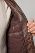 Lederjacke, Leder, echtes Lammnappa, Vintage Look, bis 7 XL