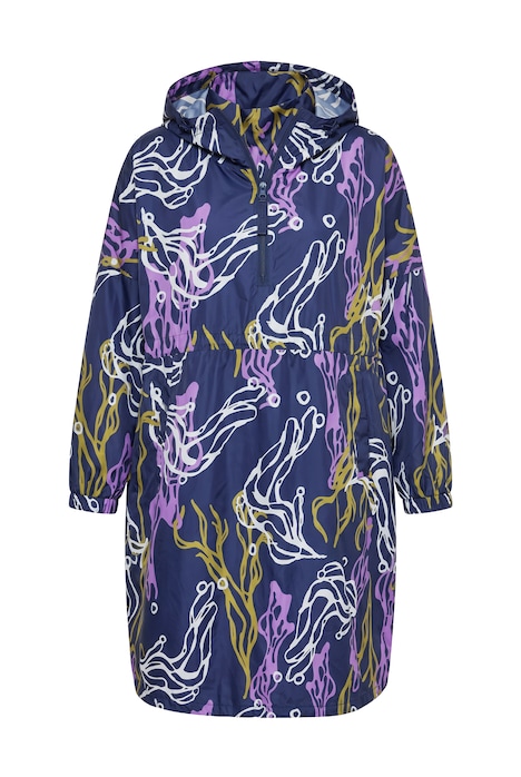 Funkční pláštěnka do deště, unisex, potisk, kapuce