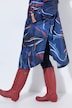 Funktions-Regencape, Unisex, Print, Kapuze