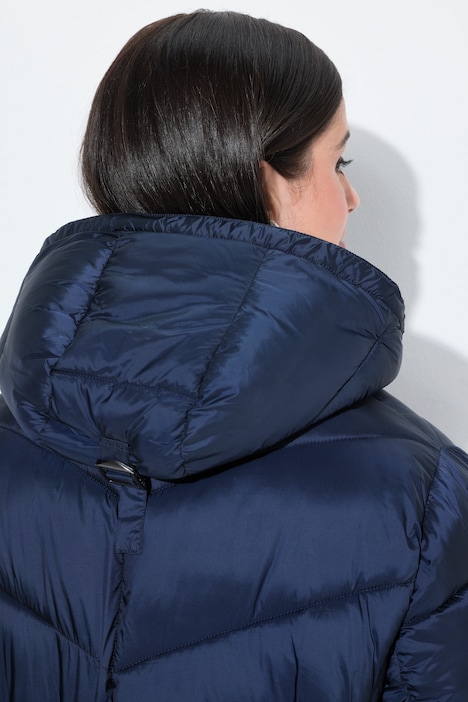 HYPRAR Steppjacke, Kapuze abnehmbar, Windfang