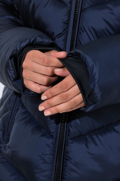 HYPRAR Steppjacke, Kapuze abnehmbar, Windfang