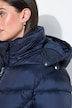 HYPRAR Steppjacke, Kapuze abnehmbar, Windfang