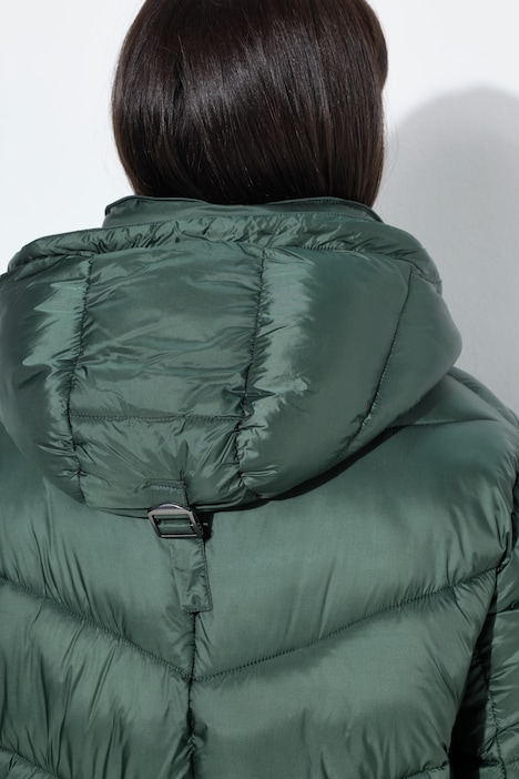 HYPRAR Steppjacke, Kapuze abnehmbar, Windfang