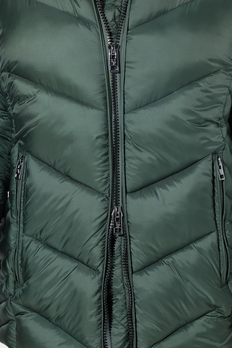 HYPRAR Steppjacke, Kapuze abnehmbar, Windfang
