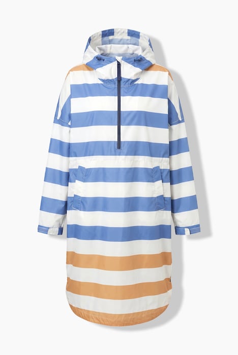 Funktions-Regencape, Unisex, Print, Kapuze