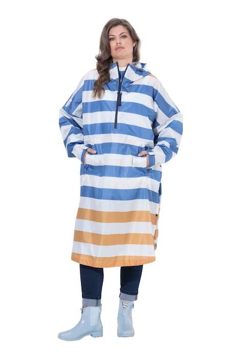 Funkční pláštěnka do deště, unisex, potisk, kapuce