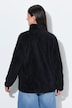 Fleecejacke, Teddyfleece, Stehkragen, Langarm