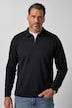 Langarm-Poloshirt, Polokragen mit Zipper, Vintage Look, bis 8 XL