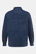 Langarm-Poloshirt, Piqué, Indigo-Färbung, bis 8 XL