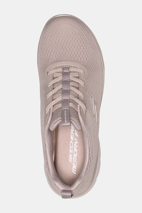 Sneakers Skechers, mousse à mémoire de forme et semelle de propreté amovible - largeur H
