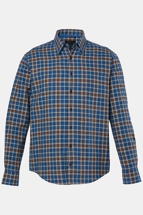 Karohemd, Langarm, Flanell, Modern Fit, bis 8 XL