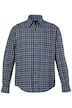 Kostkovaná košile, dlouhé rukávy, flanel, moderní střih, do vel. 8XL