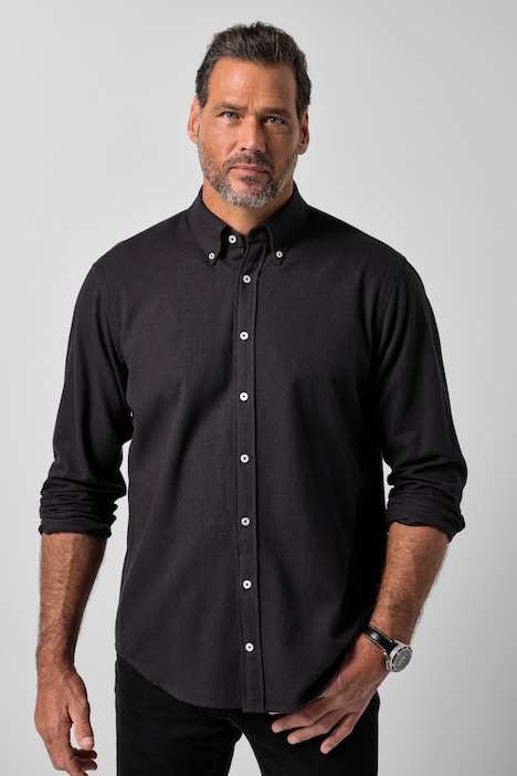 Flanellhemd, Langarm, Modern Fit, bis 8 XL