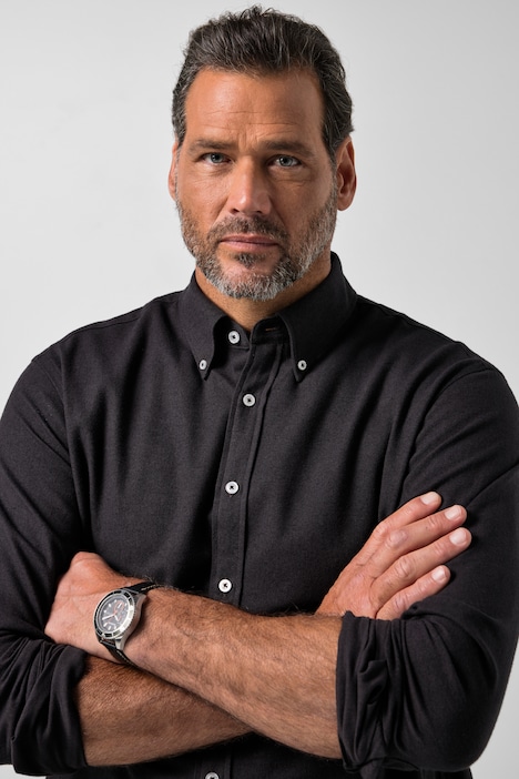 Flanellhemd, Langarm, Modern Fit, bis 8 XL