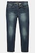 Jeans, denim, vintage look, tapered loose fit, 5-pocket, tot maat 72