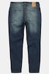 Jeans, denim, vintage look, tapered loose fit, 5-pocket, tot maat 72