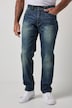 Jeans, denim, vintage look, tapered loose fit, 5-pocket, tot maat 72