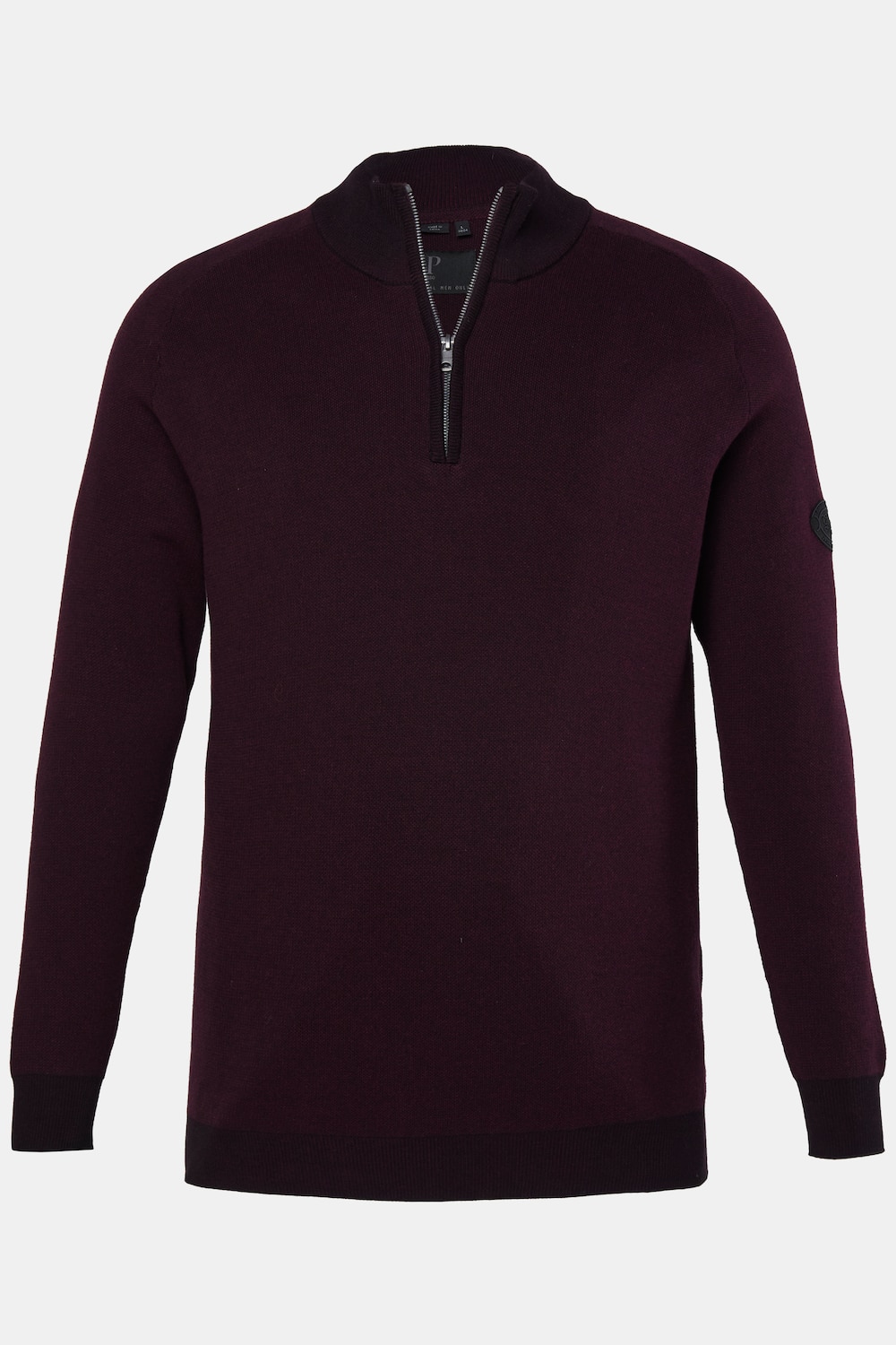 Troyer, CashmereTouch, Stehkragen mit Zipper,bis 7 XL