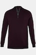 Troyer, CashmereTouch, Stehkragen mit Zipper,bis 7 XL