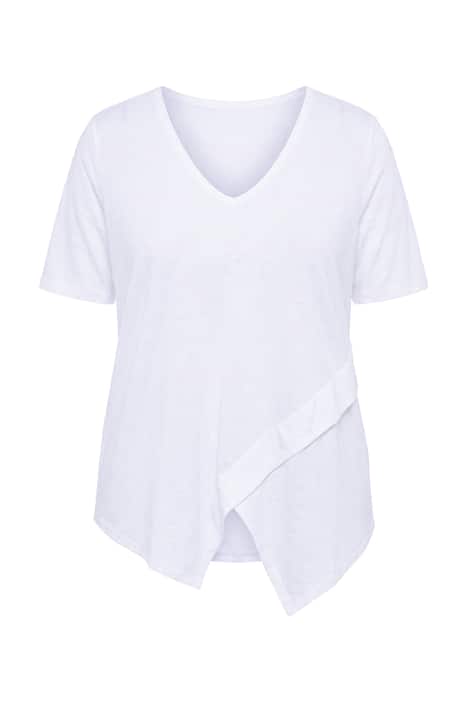 Halenkové tričko, leopardí vzor, vypalovaný žerzej, prodloužený lem