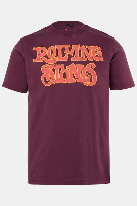 Tričko s potiskem kapely, polo rukávy, The Rolling Stones, vintage vzhled, do vel. 8 XL