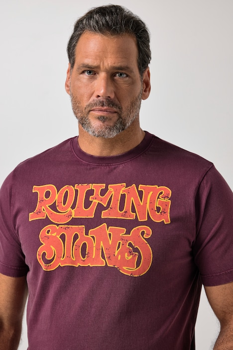 Tričko s potiskem kapely, polo rukávy, The Rolling Stones, vintage vzhled, do vel. 8 XL