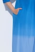 Jerseykleid, Batikmuster, A-Linie, V-Ausschnitt, 3/4-Arm