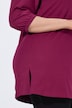 Longshirt, Puffärmel, V-Ausschnitt, 3/4-Arm