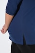 Longshirt, Puffärmel, V-Ausschnitt, 3/4-Arm