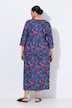 Jerseykleid, A-Linie, Rundhals, 3/4-Arm, Taschen