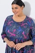 Jerseykleid, A-Linie, Rundhals, 3/4-Arm, Taschen