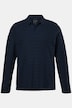 Langarm-Poloshirt, Ringel, Jacquard, bis 8 XL