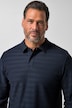 Langarm-Poloshirt, Ringel, Jacquard, bis 8 XL