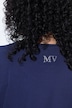 Shirt, grafischer Druck, Oversized, Rundhals, 3/4-Arm