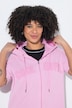 Sweatjacke, Loose Fit, COOL GIRL Frottee-Schriftzug